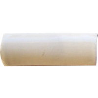 TalaMex Mexican White Quarter Round Trim 4 in.