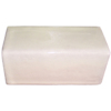 TalaMex Mexican White Talavera Clay V-Cap 4 in.