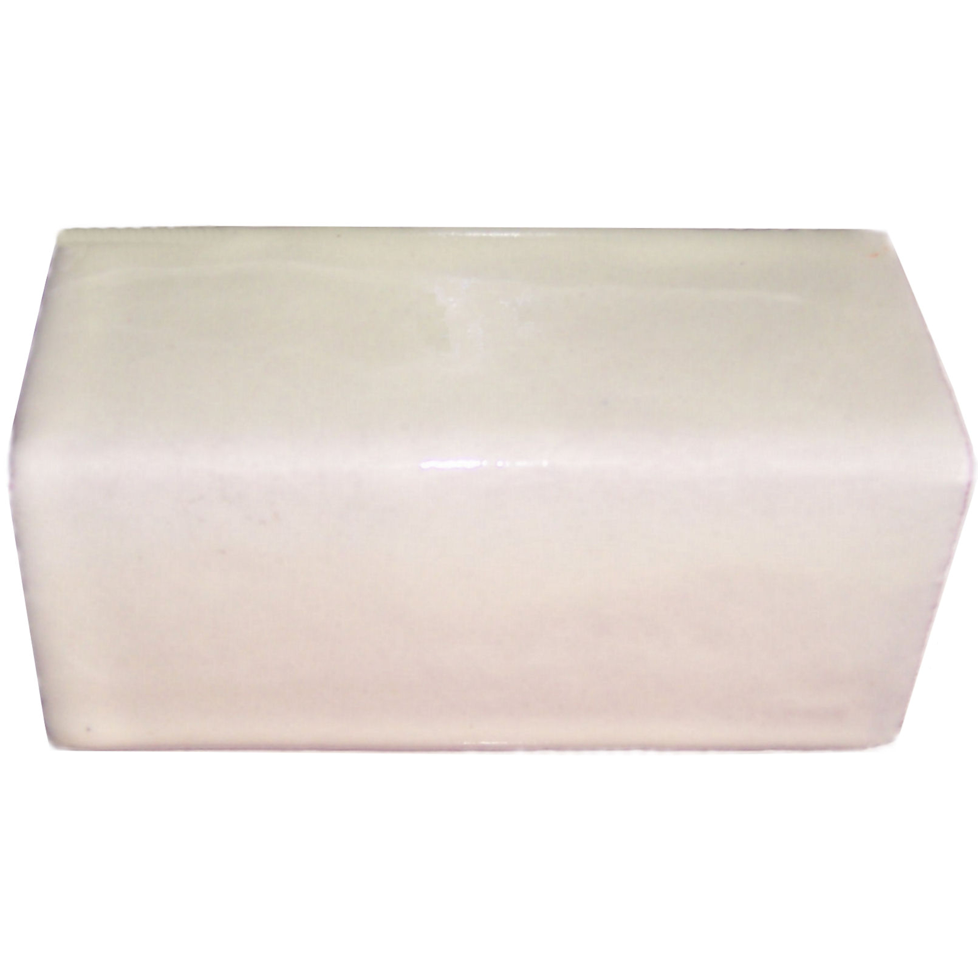 TalaMex Mexican White Talavera Clay V-Cap 4 in.