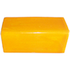 TalaMex Yellow Talavera Clay V-Cap 4 in.