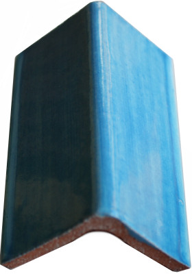 TalaMex Aqua Talavera Clay V-Cap 4 in. Close-Up