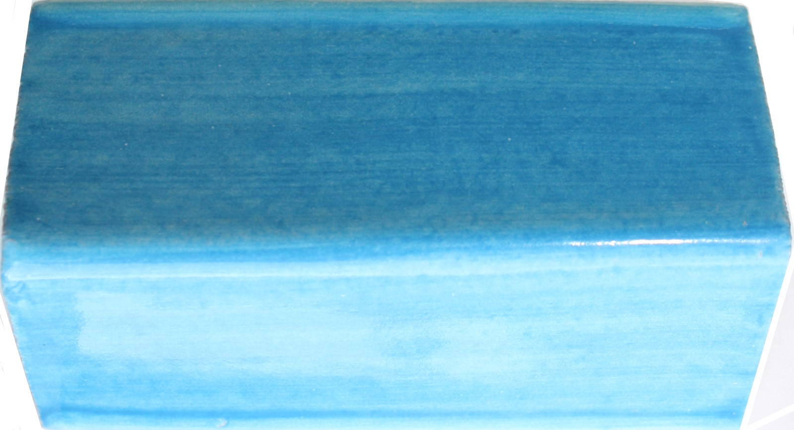 TalaMex Aqua Talavera Clay V-Cap 4 in.