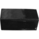 TalaMex Black Talavera Clay V-Cap 4 in.