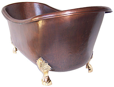 Clawfoot Copper Bath Tub