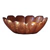Folk Art Small Fruit Copper Bowl