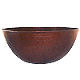 Weathered Hammered Copper Bowl