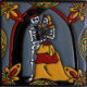 TalaMex The Wedding. Day-Of-The-Dead Clay Tile
