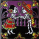 TalaMex The Lovers. Day-Of-The-Dead Clay Tile