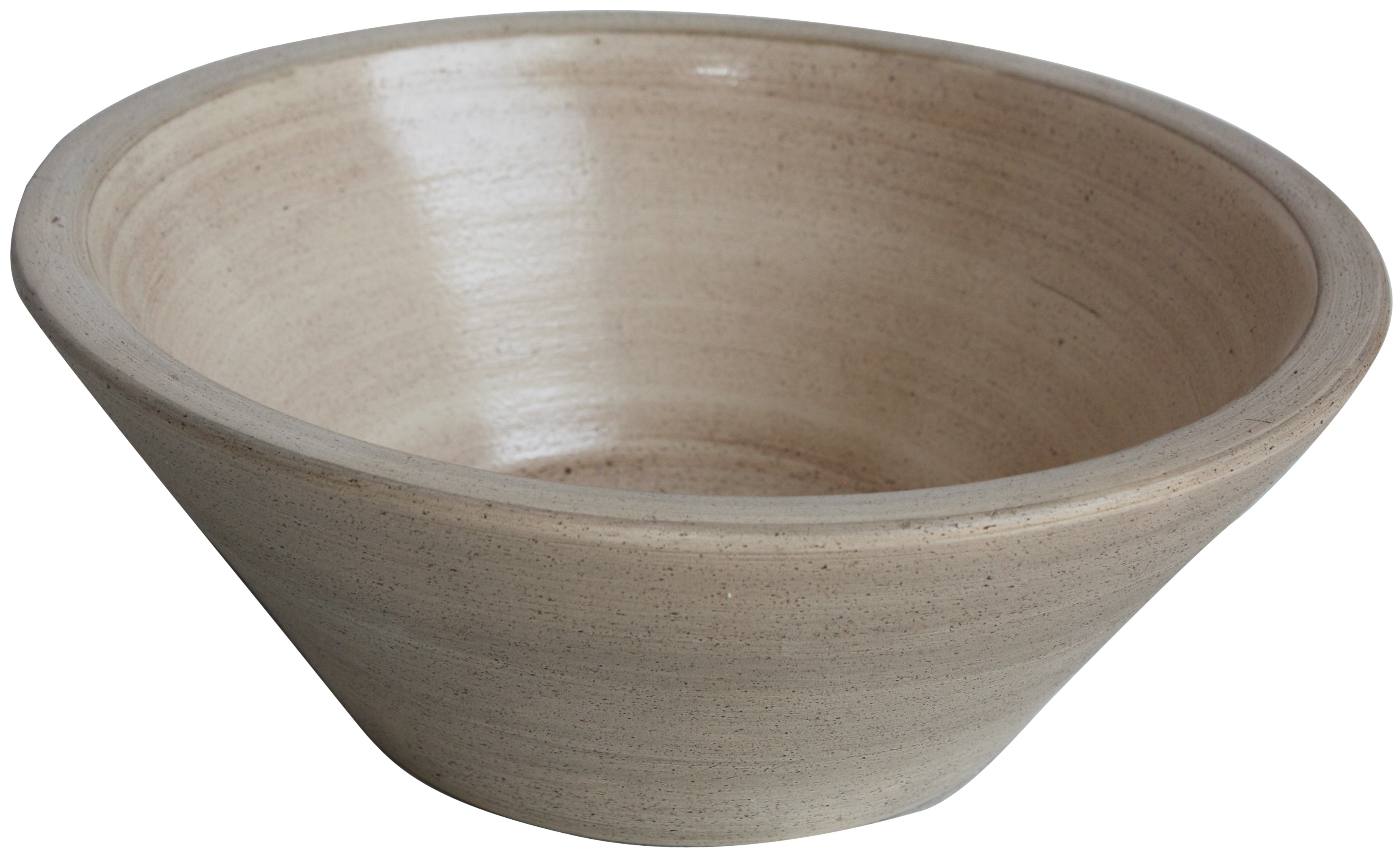 TalaMex Rioja Fango Ivory Ceramic Vessel Sink