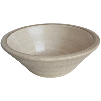 TalaMex Caseros Fango Ivory Ceramic Vessel Sink