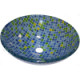 Above Counter Glass Vessel Basin - Mosaic