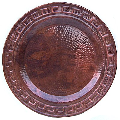 Merida Hammered Copper Plate