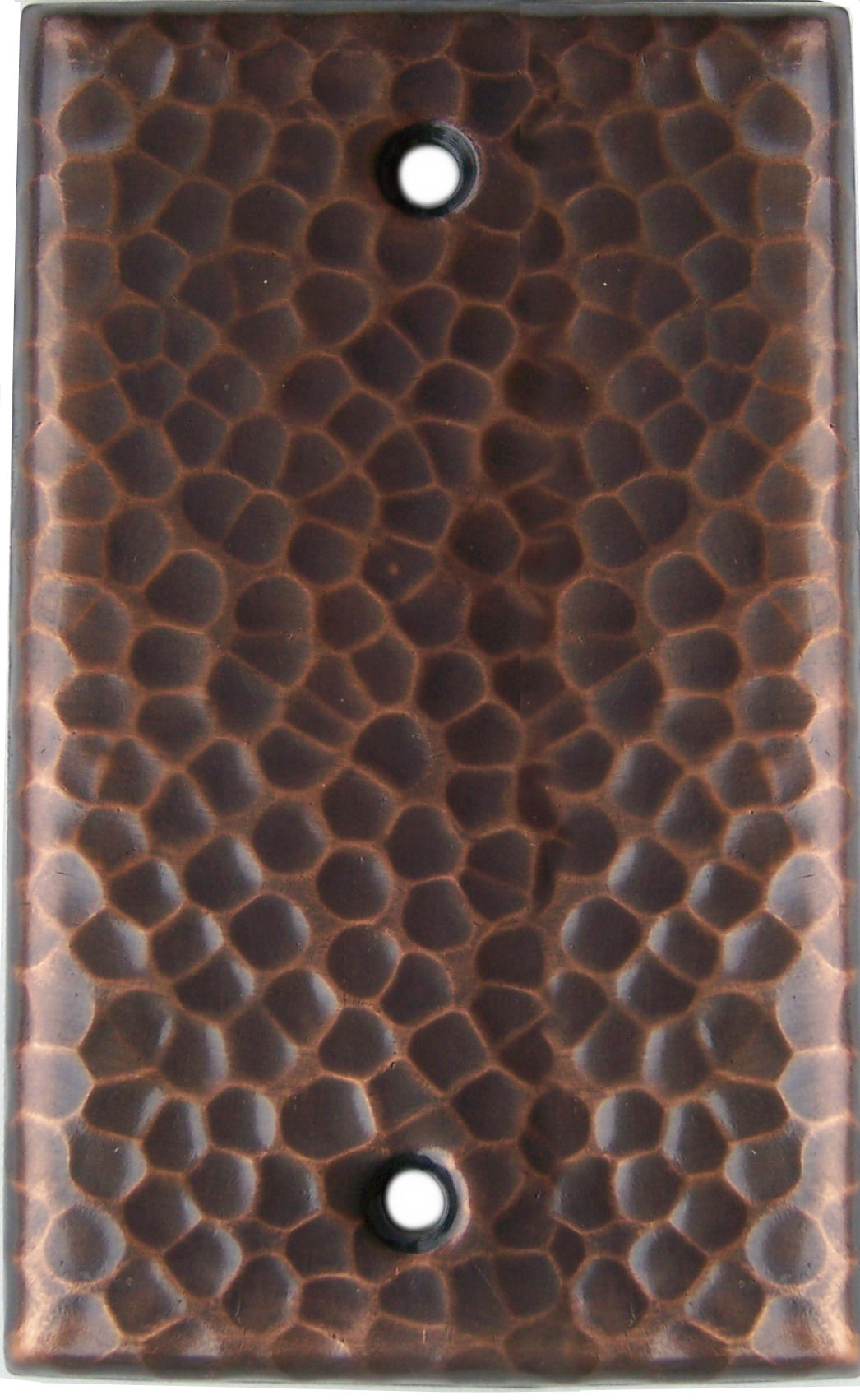 Single Cover Hammered Copper Plate