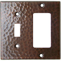 Switch-Decora Hammered Copper Plate