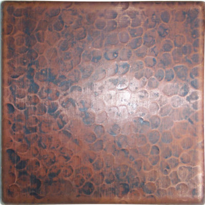 Hammered Copper Tile