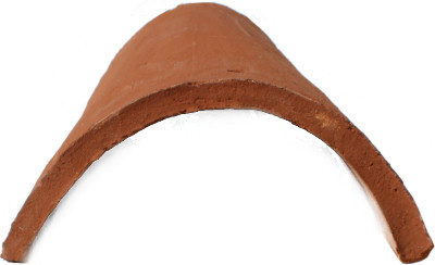 Handmade Roof Tile Close-Up