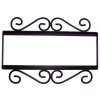 Wrought Iron House Number Frame Desert 4-Tiles