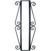 Wrought Iron Vertical House Number Frame Desert 4-Tiles