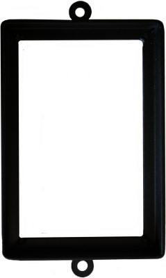 Wrought Iron House Number Frame Mission 1