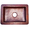 Farmhouse Hammered Copper Sink V