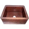 Farmhouse Hammered Copper Sink III