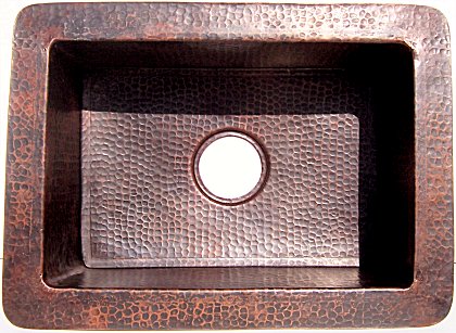 Hammered Copper Kitchen Sink