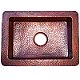 Apron Hammered Copper Kitchen Sink