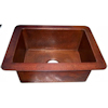 Terra Hammered Flat Copper Kitchen Sink