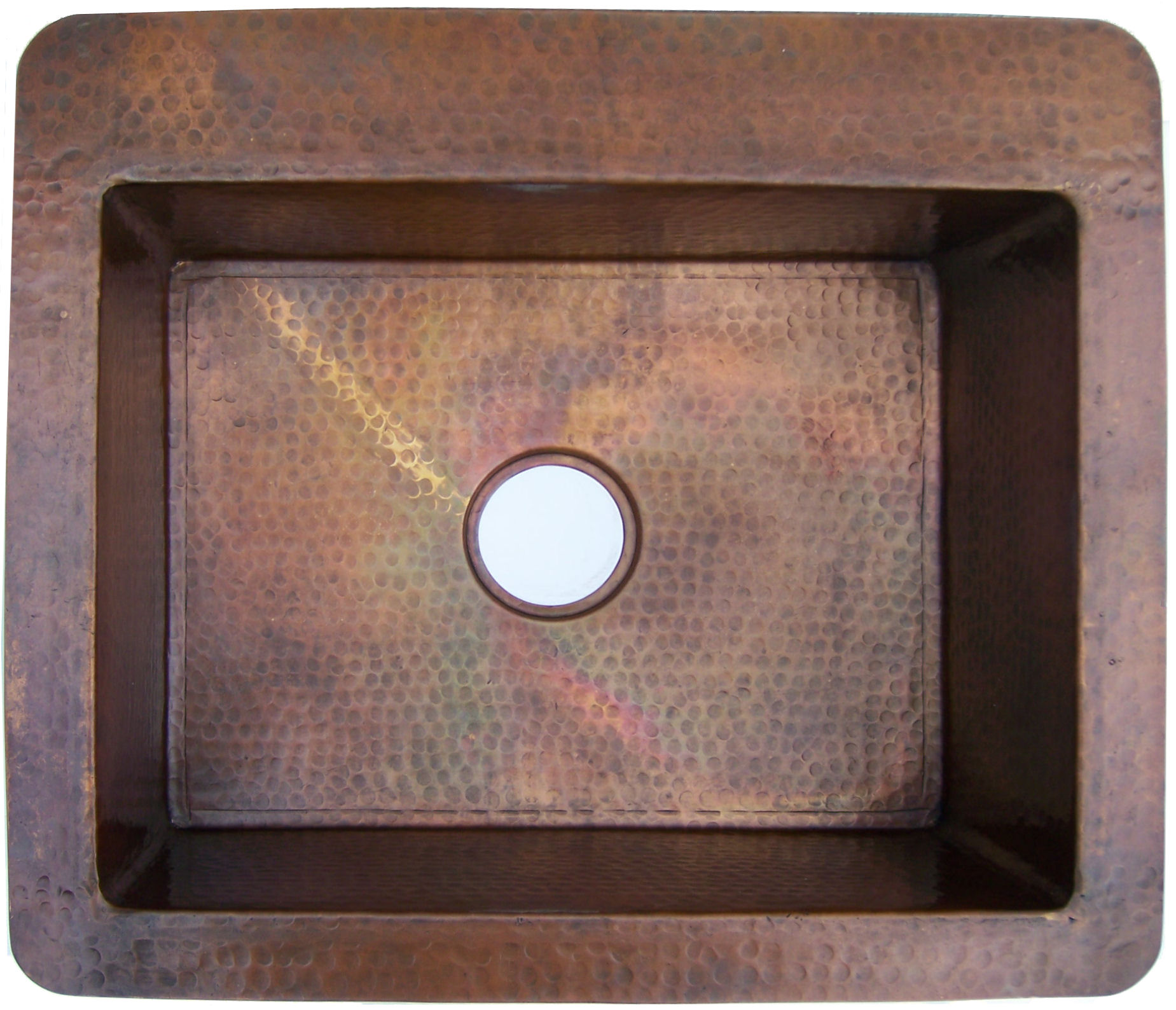 Terra Hammered Kitchen Copper Sink III