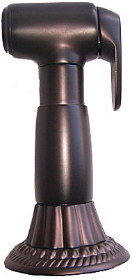 Colonial Copper Kitchen Sink Faucet Close-Up