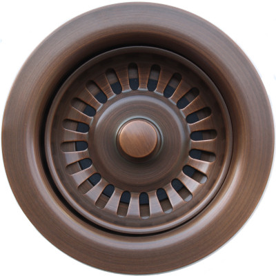 Antique Copper Kitchen Sink Strainer - MT300-ACP