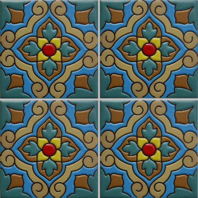 TalaMex Arum Malibu Tile Close-Up