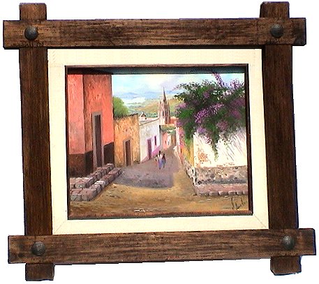 Afternoon at San Miguel. Mexican Contemporary