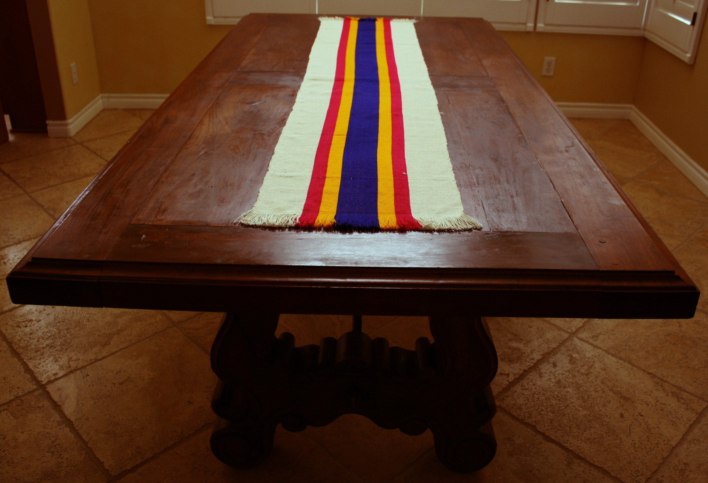 Multicolored Mexican Table Runner