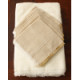 White Rectangular Mexican Tablecloth 6 Napkins