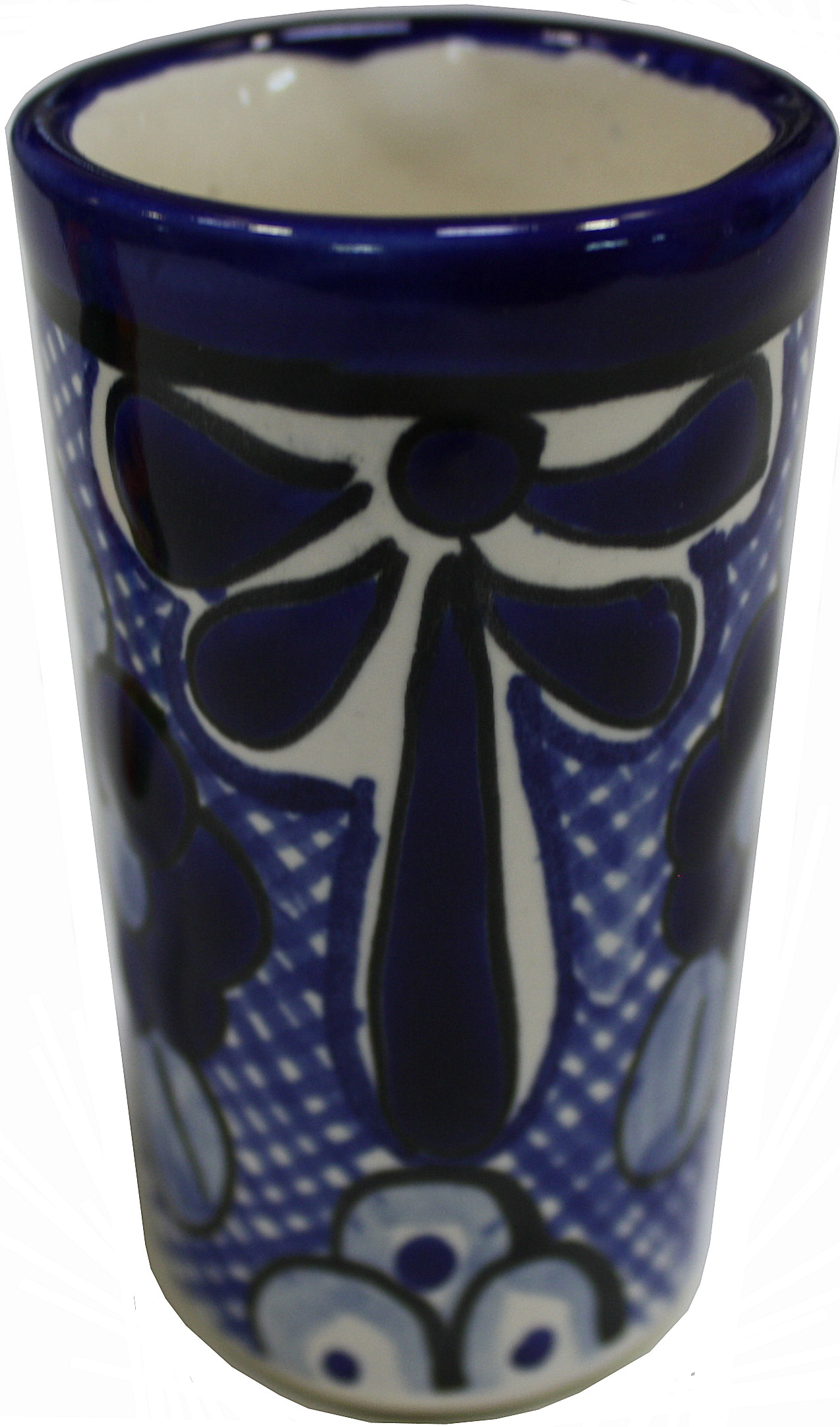 Cocucho Mexican Talavera Ceramic Tequila Shot Glass