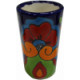 Rainbow Mexican Talavera Ceramic Tequila Shot Glass