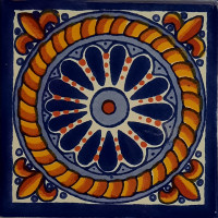 TalaMex Lazo Talavera Mexican Coaster