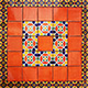 TalaMex Fraga Mexican Tile Set Backsplash Mural