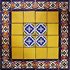 TalaMex Copal Mexican Tile Set Backsplash Mural