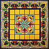 TalaMex Mirabel Mexican Tile Set Backsplash Mural