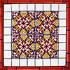 TalaMex Osuna Mexican Tile Set Backsplash Mural