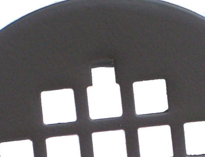Oil Rubbed Bronze Shower Grid MT235 ORB Close-Up