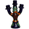 Sunflower Talavera Candle Holder