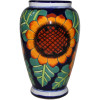 Sunflowers Mermaid Talavera Flower Vase