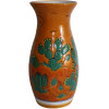 TalaMex Desert Talavera Round Flower Vase