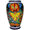 TalaMex Colorful Mermaid Talavera Flower Vase