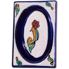 TalaMex Colonial Talavera Ceramic House Number Zero