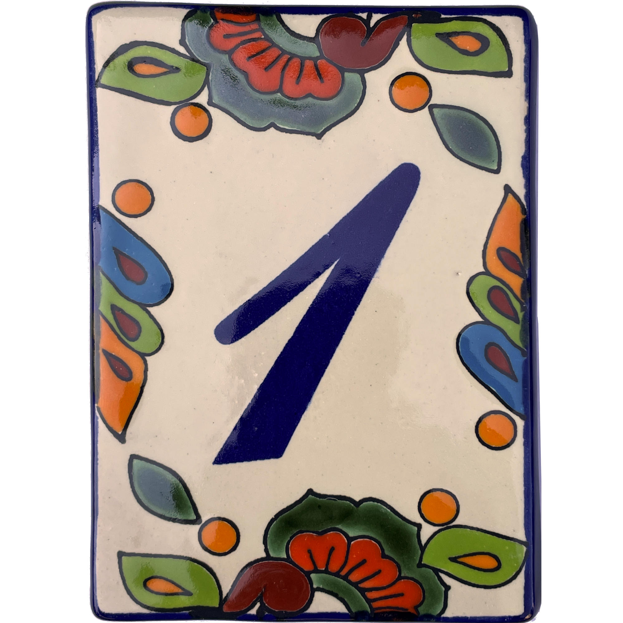 TalaMex Mexican Talavera Hacienda Tile House Number One