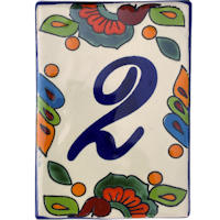 TalaMex Mexican Talavera Hacienda Tile House Number Two